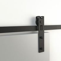 Ferrure de porte coulissante bois en acier trempé | Quadrat 2 - AC030113