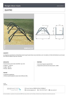 Range deux-roues | QUATRO – SEMCO