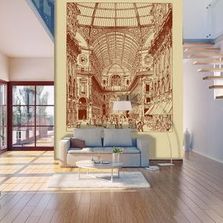 Papier peint panoramique Milan Galerie VICTOR EMMANUEL - D262