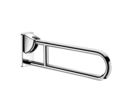 Barre de maintien rabattable inox brillant, L. 650 mm | 510160P