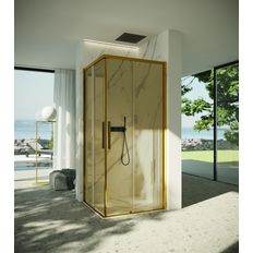 Cabine de douche à cadre et porte coulissante | Evo