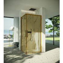 Eclipse : Parois et portes de douche vitrées pour accès sans seuil –  Batiproduits