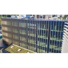 Panneau de façade vitré isolant haute performancde acoustique | Silencea