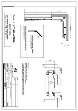 Porte sectionnelle acoustique sur mesure | RS-HA