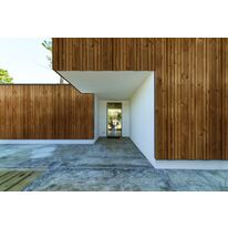 Lames de bardage en pin du Nord thermotraité à 3 profils structurés | R3D Pin du Nord