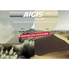 Bardage PVC AIGIS® DL – Nouvelles couleurs Gris Lin & Sable