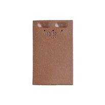 Tuile plate en terre cuite | Plate pressée 17 x 27 Ste Foy