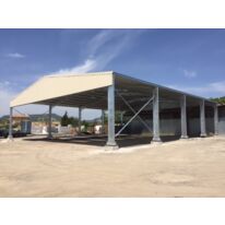Bâtiment industriel Galvanisé en Kit 990m² - 20,6x48x5m