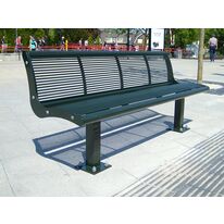 Banc public CORSO acier anti-vandalisme