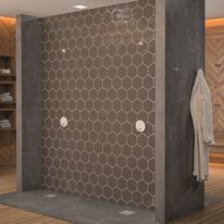 Robinet de douche encastré mural automatique pour collectivités | Tempomatic 4 Douche