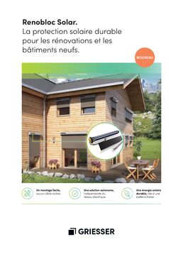 Volet roulant monobloc flexible en rénovation | Renobloc