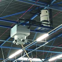 Aérotherme multidirectionnel pour chauffage et climatisation de hauts volumes | Noz2 Cooling