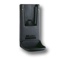 Support mural noir pour stations de bouchons d'oreille 