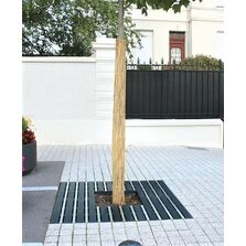 Grilles d'arbres en acier thermolaqué et inox | Alliage