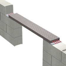 Prélinteau en béton précontraint jusqu'à 2,8 m de longueur | Prélinteau