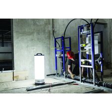 Lampe de chantier sur 360 ° à poser au sol , sur trépied ou au plafond | Powertube