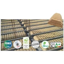 Entrevous Biosourcé en bois moulé pour tout type de plancher | EBS