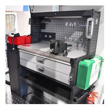 Etabli pour fourgonnette