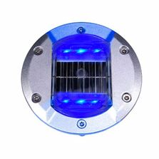 Plot routier solaire à encastrer bleu ou blanc  | TRAFIC 