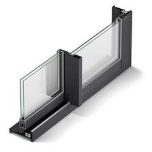 Baie vitrée coulissante avec un montant central extrêmement fin de 32mm | SLINOVA X
