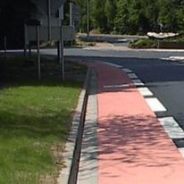 Revêtement coloré antidérapant pour uniformisation des espaces de voirie | INDASCRYL