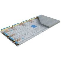 Dalle préfabriquée de faible épaisseur | ThermoPrédalle