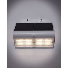 Projecteur solaire LED blanc détecteur présence IP65 400 | BUTTERFLY 