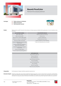 Peinture D2 acrylique premium | PuraColor 