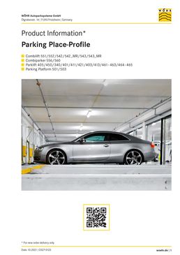 Parking mécanisé indépendant - Parklift 340 - 2 places avec fosse