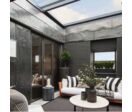 Accès toit-terrasse coulissant sur fixe | GLAZING VISION 