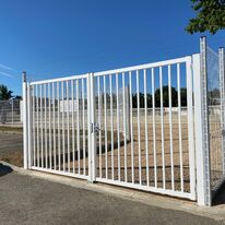 Portail Acier Barreaudé Battant | Portail double vantaux TT