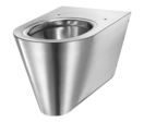 WC suspendu en inox poli satiné | WC S21 S Réf. 110310