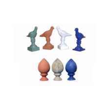 Ornement de toiture en terre cuite | Pigeon et pigne décoratifs pour faîtage et façade