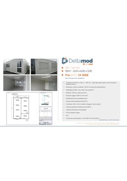 Modulaire d'occasion 100-102 - 50 m² | Cougnaud