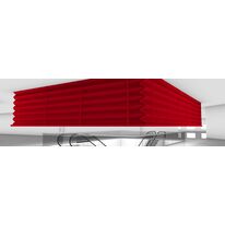 Rideau textile angulaire