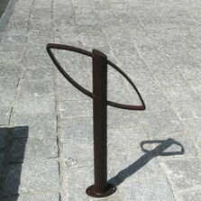 Appui vélo | Appui vélo Amande en acier galvanisé