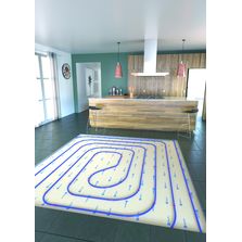 Dalle plane à parement renforcé pour plancher chauffant | Eleafix