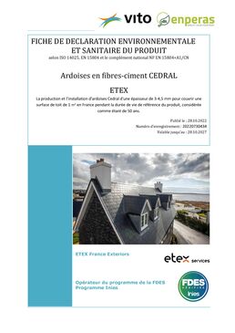 Ardoise fibres-ciment pour toiture et façade | Vertigo