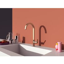 Mitigeur de cuisine bec carré tube haut  | Gusto