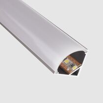 Profilé LED d’angle pour éclairage de meubles et éclairage d’étagères avec ruban LED intégré | SARIA C