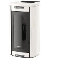 Poêle à granulés avec technologie Hybrid et connexion wifi | ALADINO Glass 