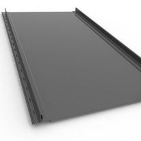 Profil de toiture et de bardage à joint debout en acier laqué | Styl'inov EVOLUTION