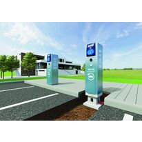 Massif d'ancrage préfabriqué pour borne de recharge jusqu'à 22 kW | E-Massif