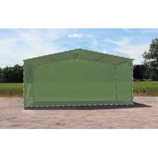 Abri bi-pente en kit 6x5x3,35m bardage 1 pignon + 2 longs pans