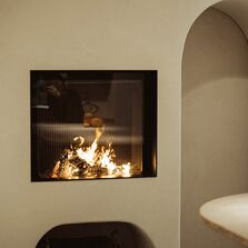 Cheminée à bois verticale MDesign | Luna Diamond 1000V 