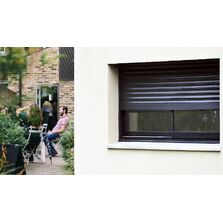 Coffre de volet roulant intérieur avec option lames bioclimatiques à moustiquaire intégrée | CVRI LEUL