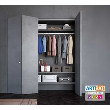 Syntesis Areo | Bloc-porte de placard invisible sur mesure