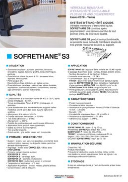 Etanchéité liquide colorée circulable | Sofrethane S3