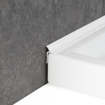Profilé de douche PVC | Sanibord pour jonctions carrelage et équipements sanitaires