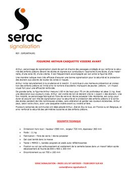 Arthur et Zoé | couple de figurine de signalisation